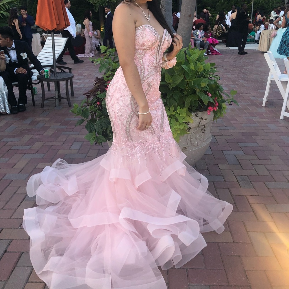 Mermaid prom dress